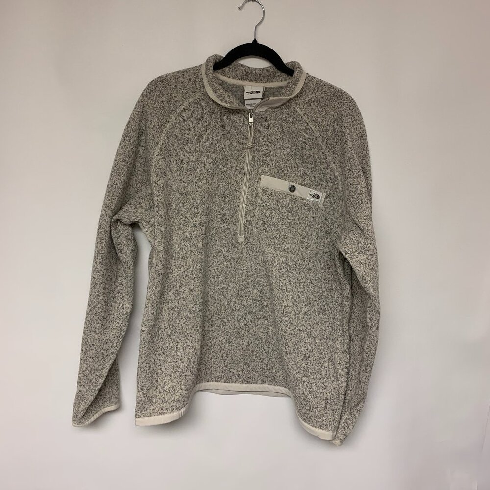 The North Face Sweater Pullover Outdoors Sporty Hiking Skiing Fleece Mens SZ L